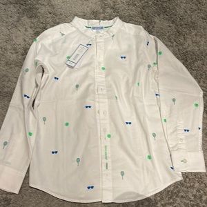 Beautiful brand new Jacadi kids button down shirt
